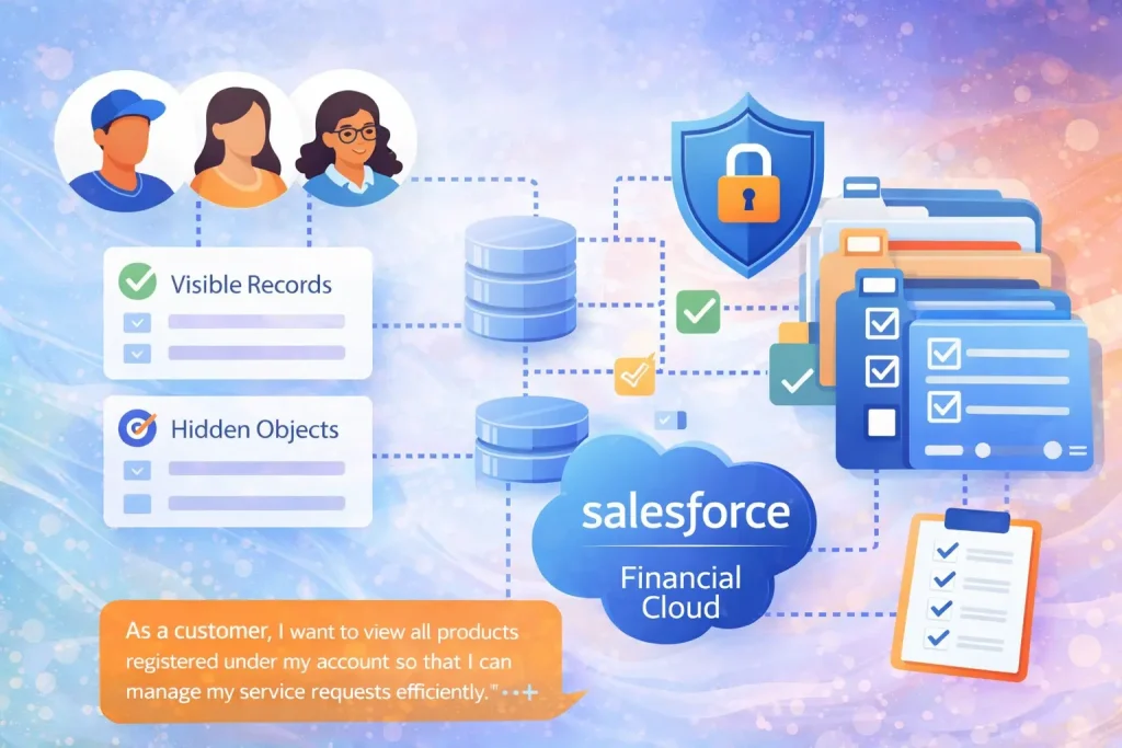 How to Write User Stories for Salesforce Experience Cloud 3 salesforce experience cloud security architecture and data permissions