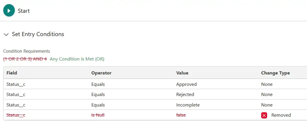Flow Version Comparison Tool for Salesforce Admins 6 flow-set-entry-conditions