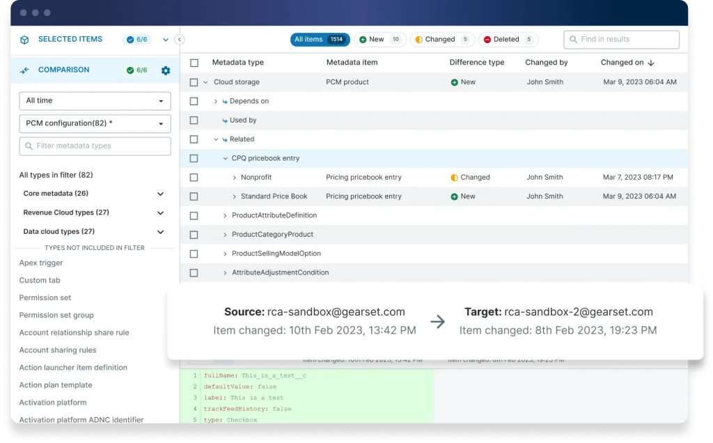 3 Important Tips for Migrating from Salesforce CPQ to Revenue Management 2 Deploy Metadata and Config Together
