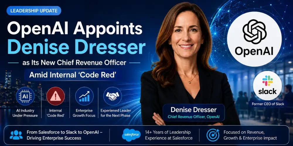 Why Did Denise Dresser Join OpenAI as Its New CRO