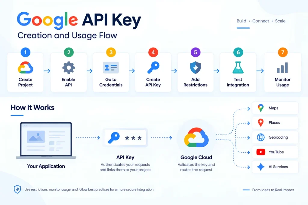 Google API Key: What It Is, How to Create & Secure It 1 Google API Key