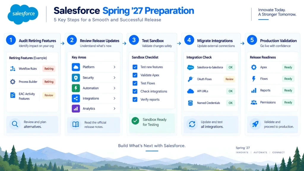 Salesforce Spring 2027 Release: Essential Dates, Features & Updates 2 Salesforce Spring 2027 Release