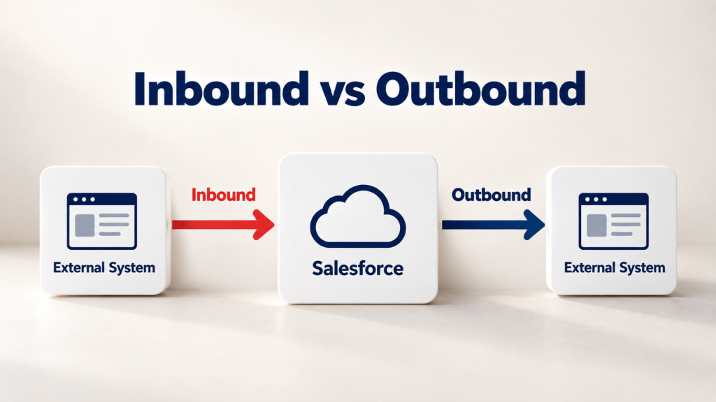 Salesforce Webhooks: What They Are and How They Work 2 Inbound vs Outbound Salesforce Flow